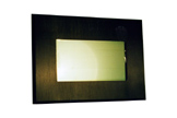 aluminum bezel for Mosaic touchscreen-operated embedded controllers