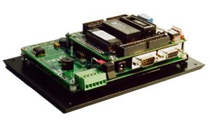 Panel-Touch Controller - embedded single board computer with touchscreen-operated graphical user interface