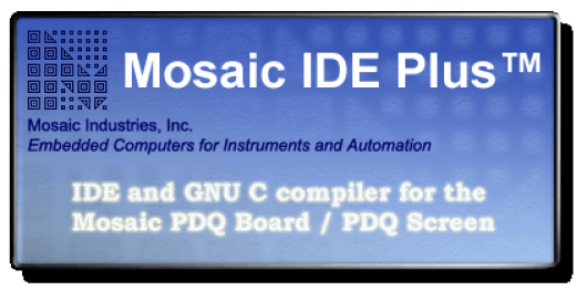 Open Chapter 1 of the Mosaic IDE Plus Users Guide