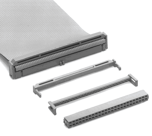 3M™ 891 Series IDC ribbon cable connector handles 1.5A per line.