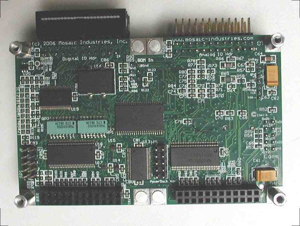 Bottom view of the PDQ Board single board computer