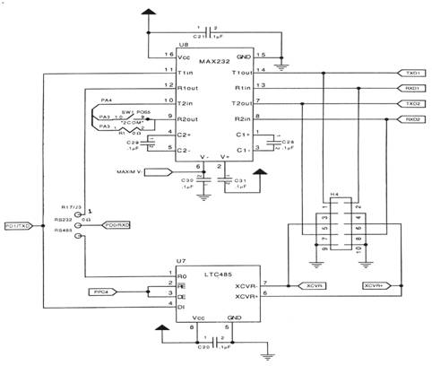 microprocessor serial interface