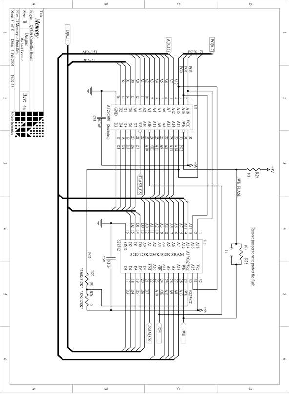 embedded touch screen memory