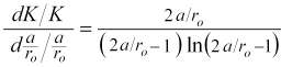 sensitivity-to-electrode-separation.png, Cell Constant of Parallel Wire Electrodes, Solving Gauss's Law Electric Field Equations for Paraxial Two-electrode Conductivity Cell