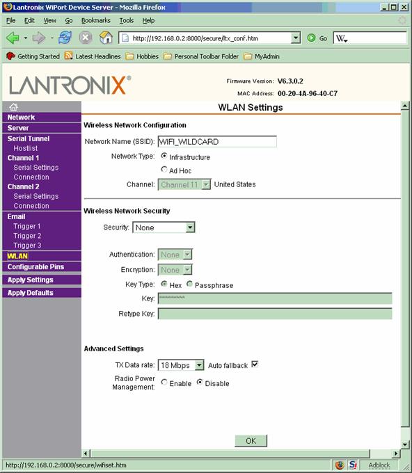 embedded ethernet router