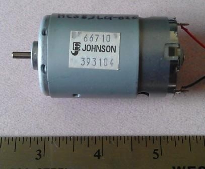 motor-johnson.jpg, Typical Motor Specifications, for Widely Available General Purpose Motors that Can Be Used with Motor Control Wildcard