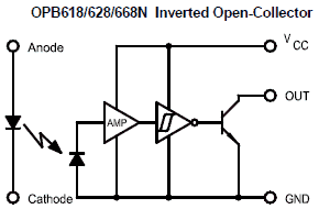opb618-diagram.png, Typical Motor Specifications, for Widely Available General Purpose Motors that Can Be Used with Motor Control Wildcard